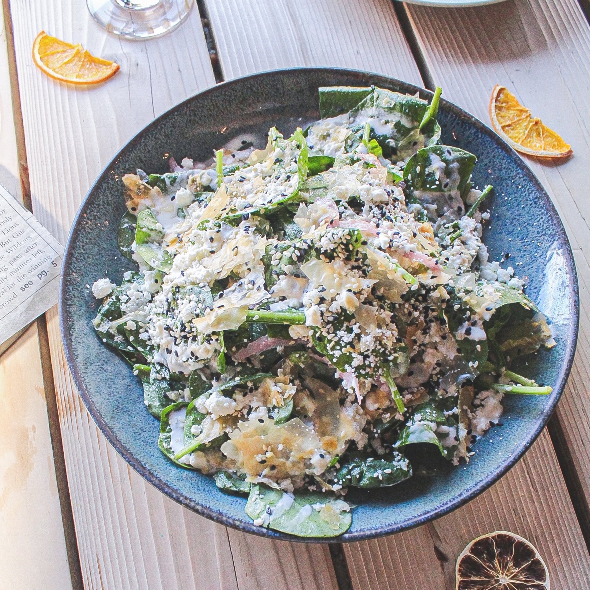 Spinach & Feta Salad