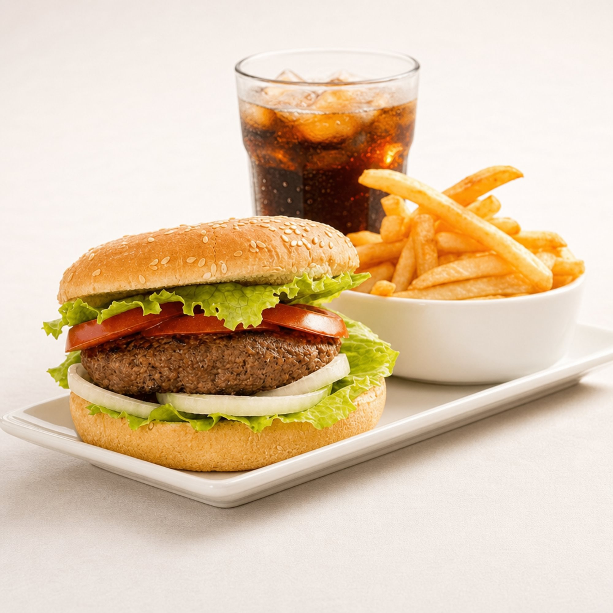 Beef Burger Combo