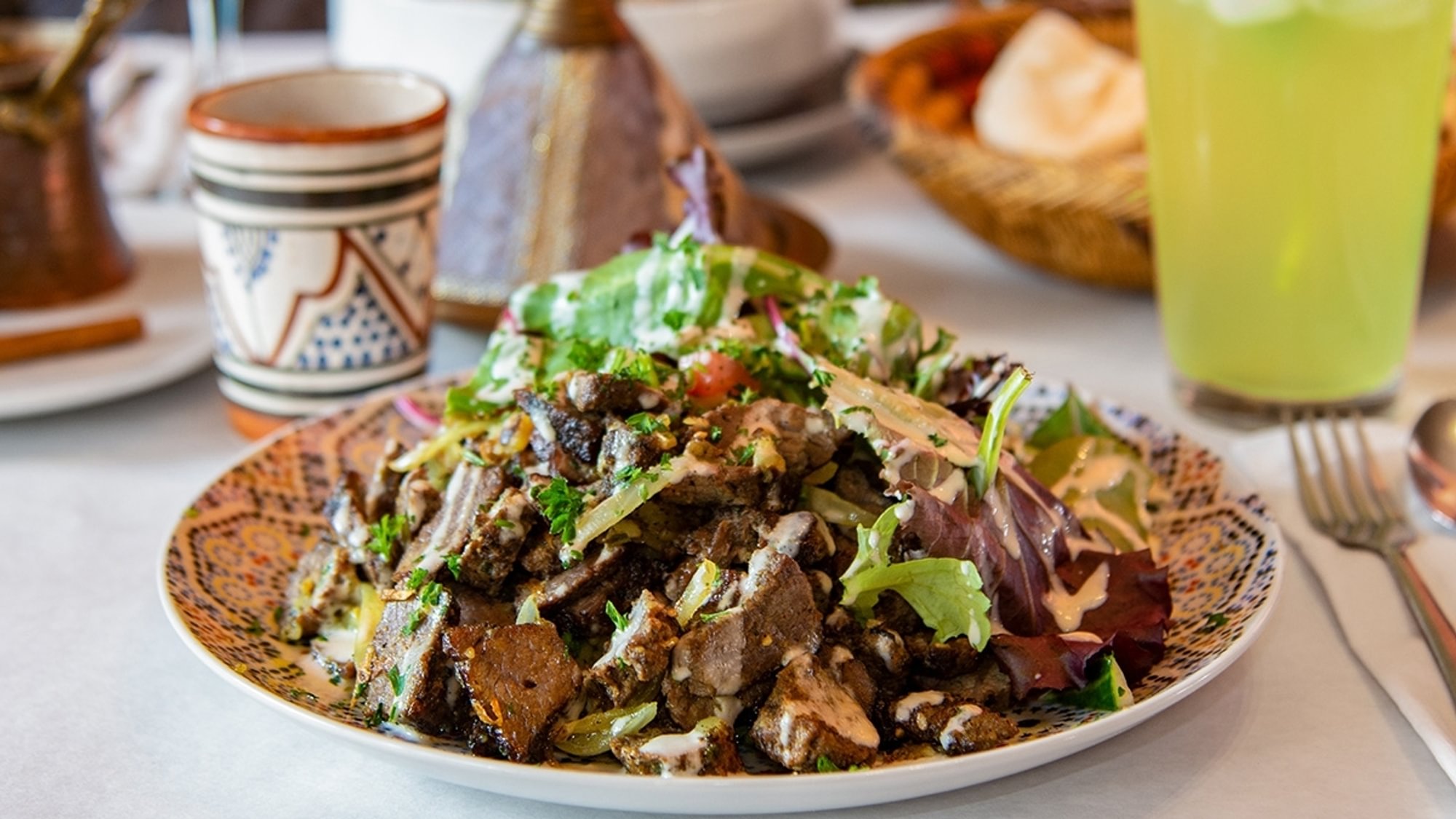 Beef shawarma