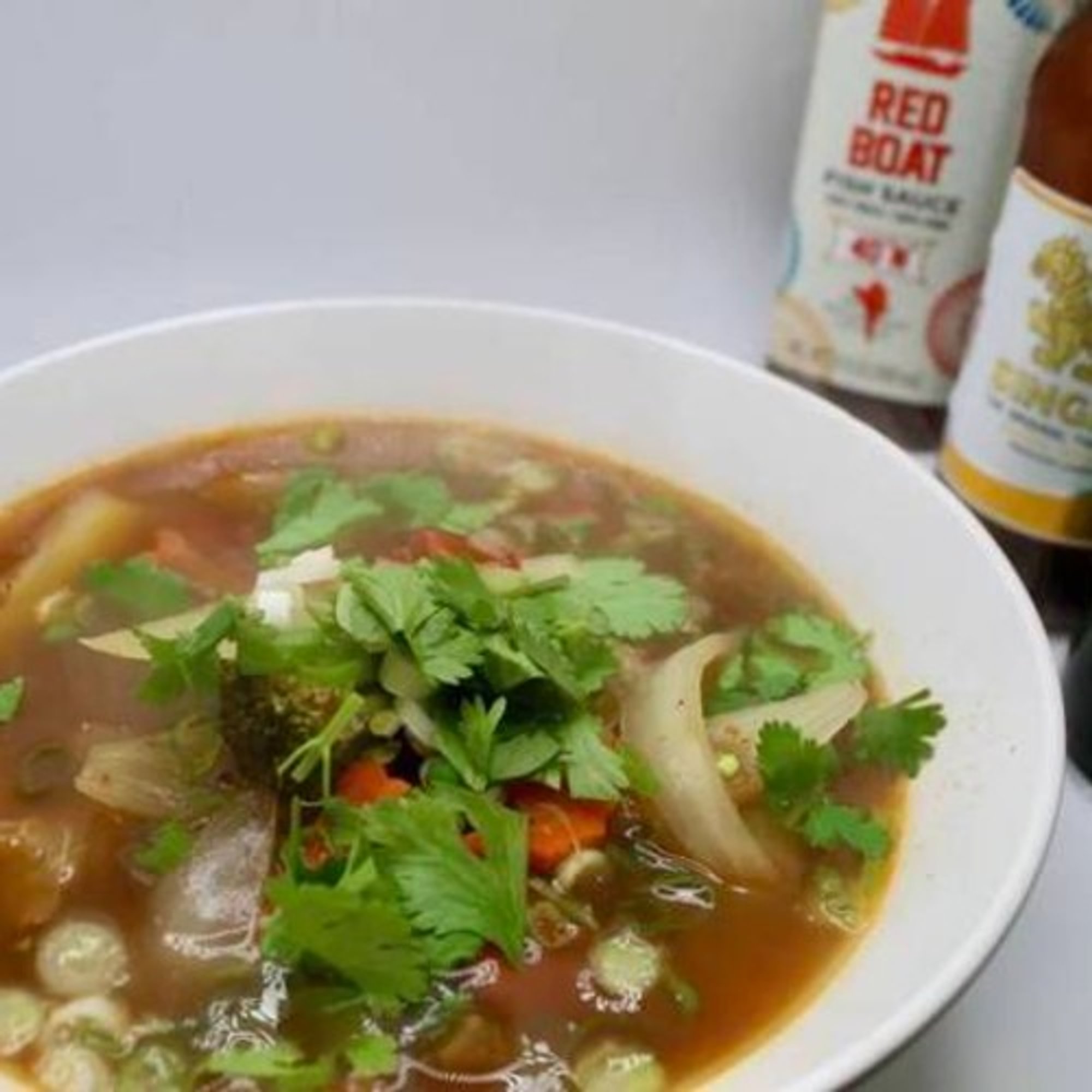 Spicy Sour Soup (Thom Yum)