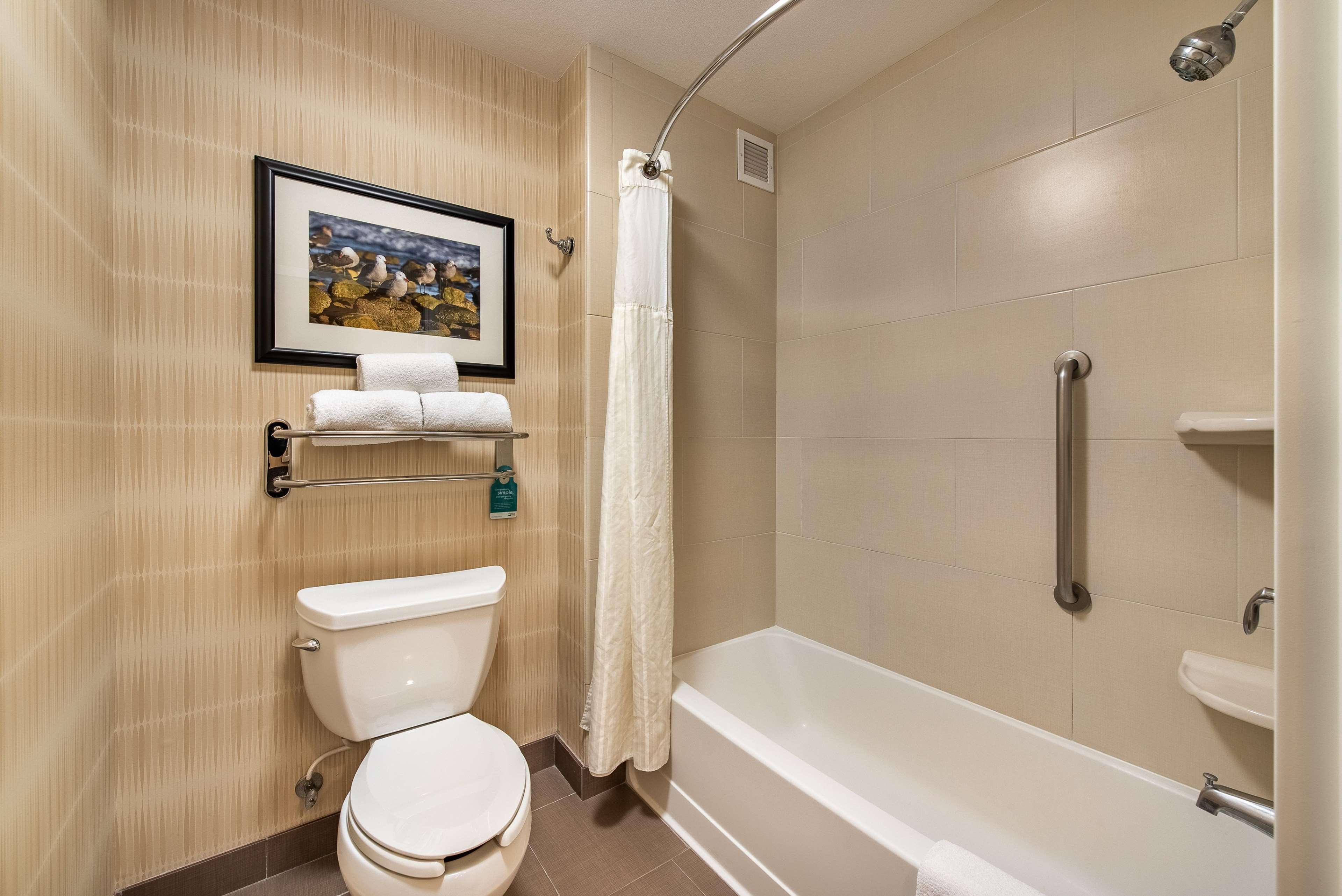 Guest room bath
