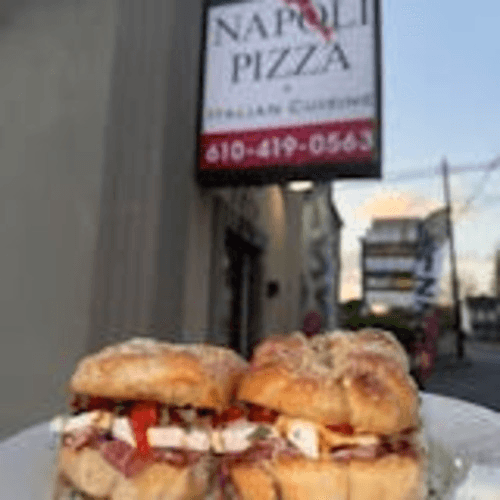 Prosciutto & Mozzarella Garlic Knot Sandwiches