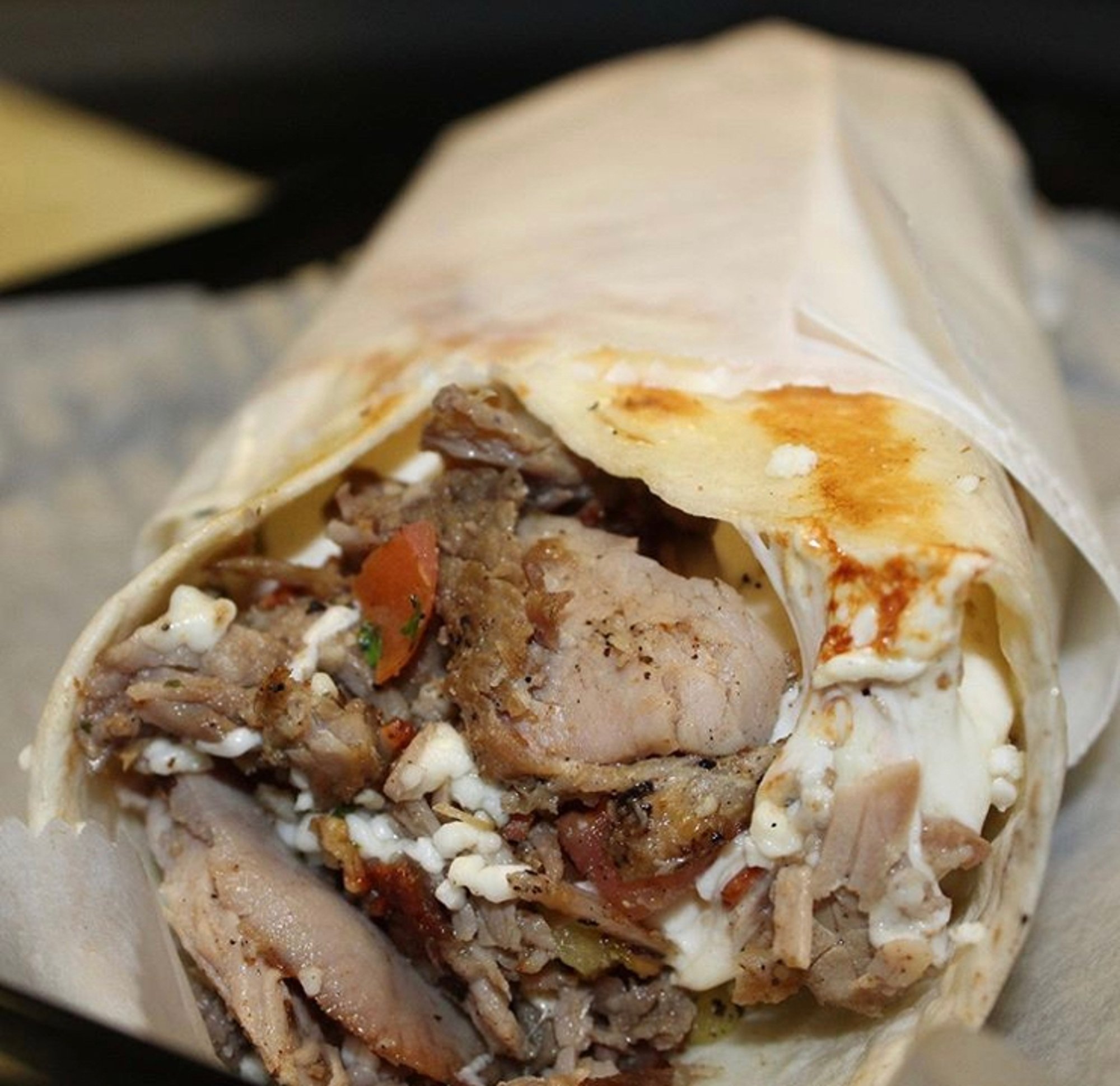 Burrito Chorizo al Grill/Grilled Sausage
