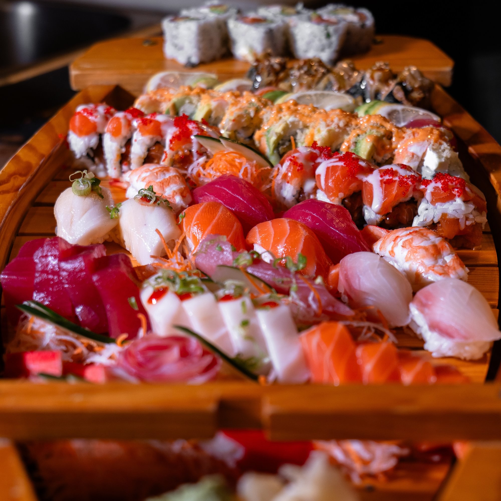Samurai Boat for Four Platter