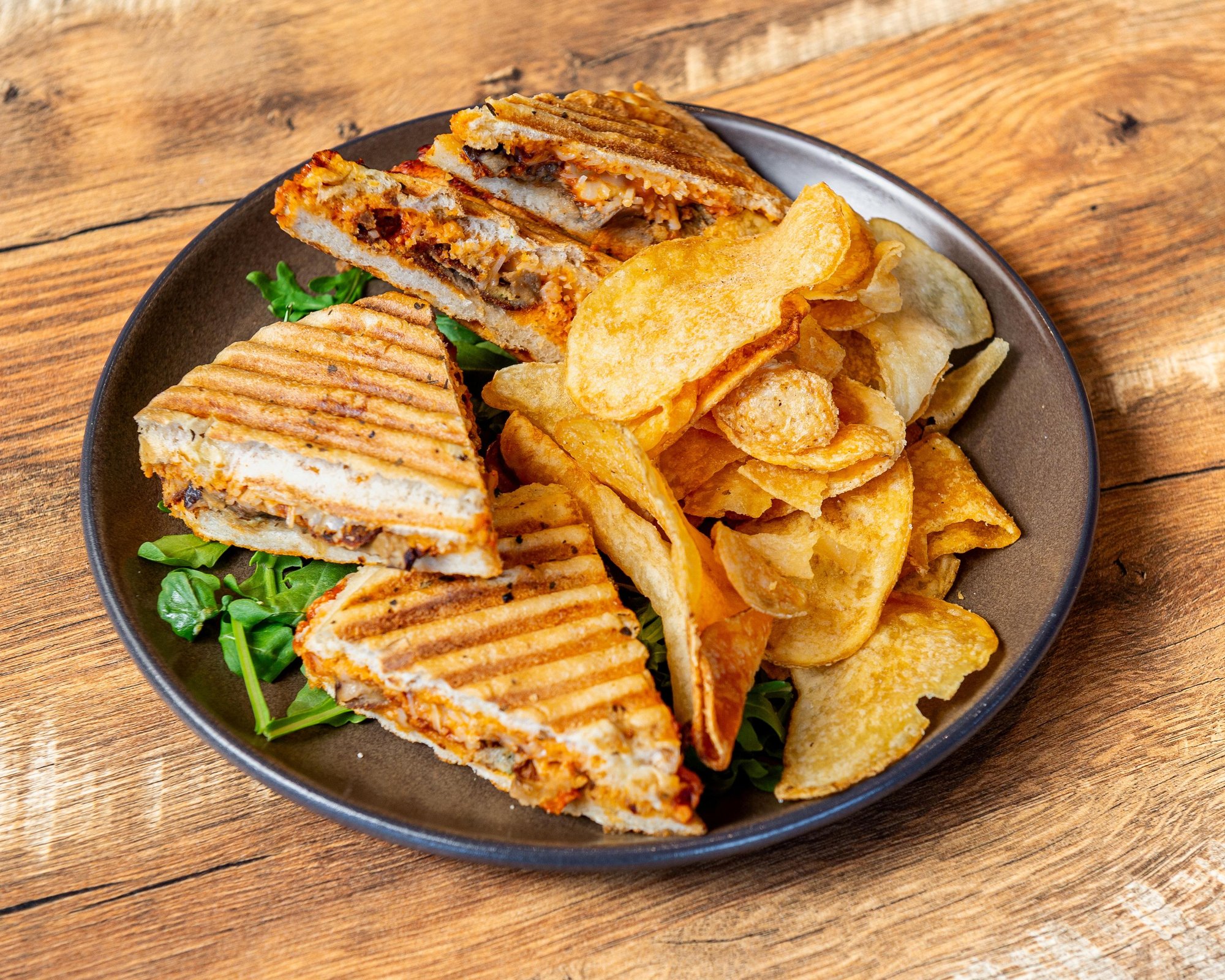 Eggplant Parmesan Sandwich