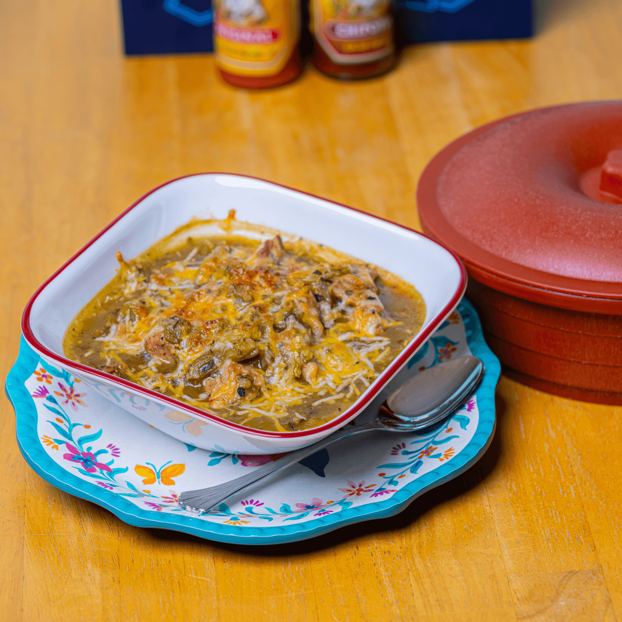 Chili Verde Dinner