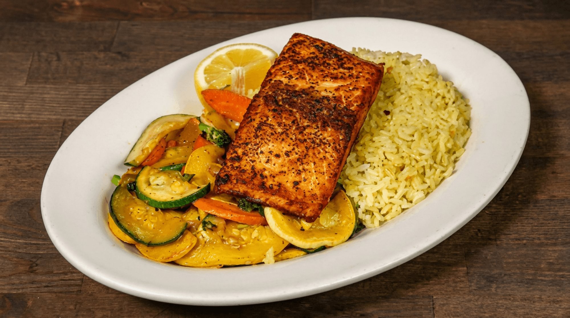 Salmon Plate