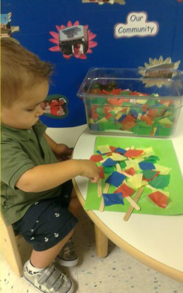 Making learning fun at the KinderCare of Lincoln Park.