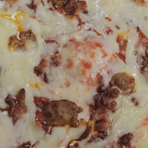Meatball Pizza (4-cut)