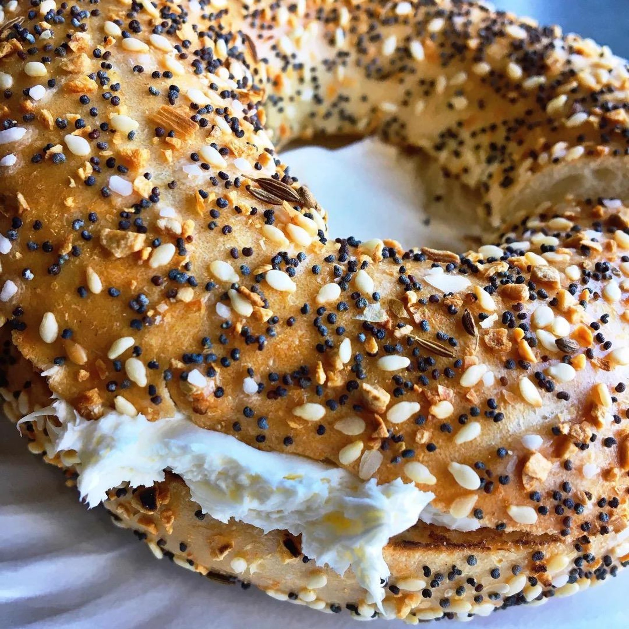 Bagel With Cream Cheese