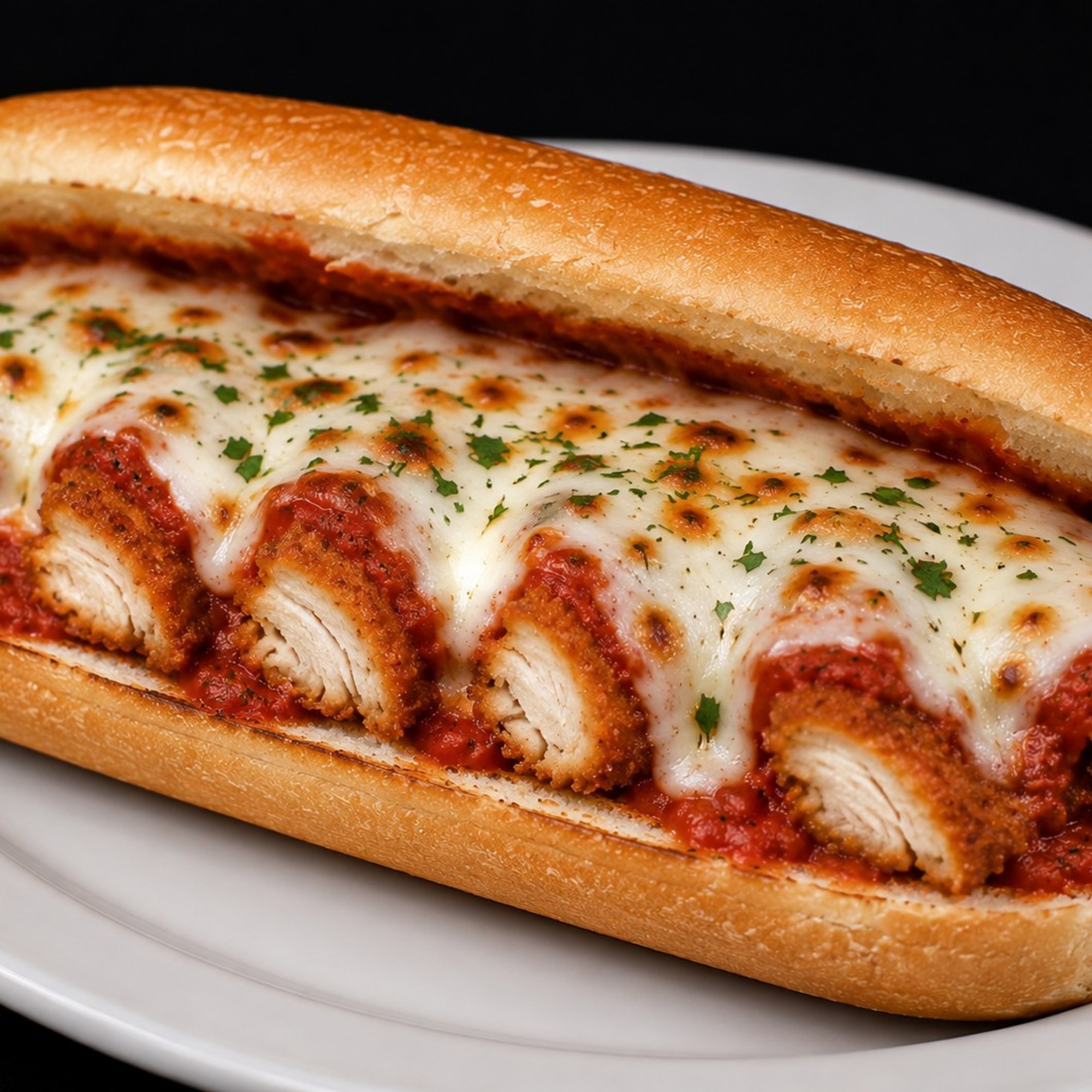 Crispy Chicken Parmesan Hero