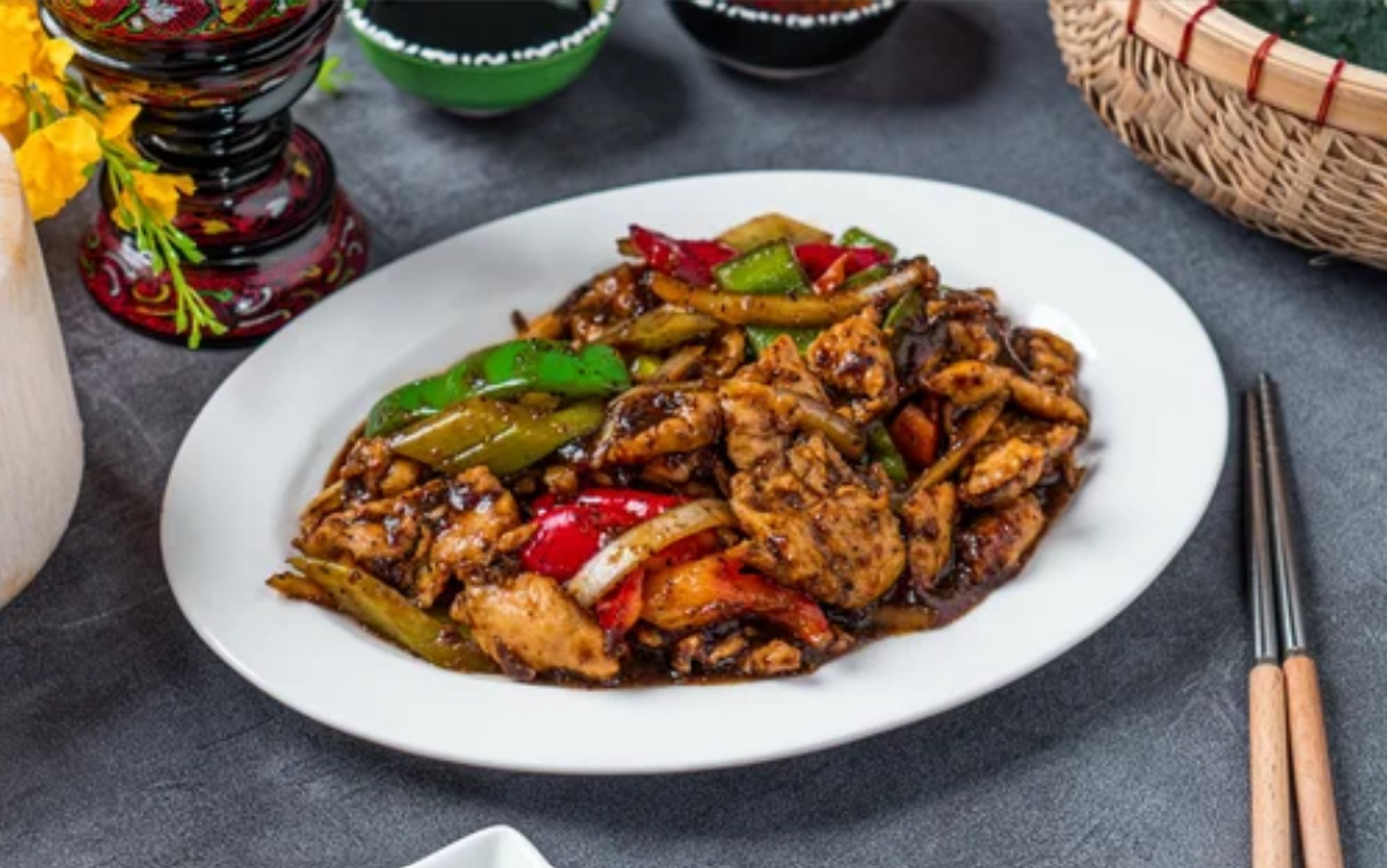 Black Pepper Chicken