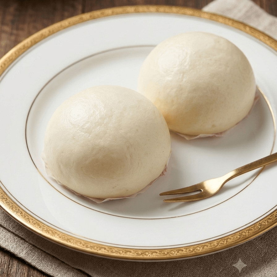 Steamed Red Bean Bun (2)