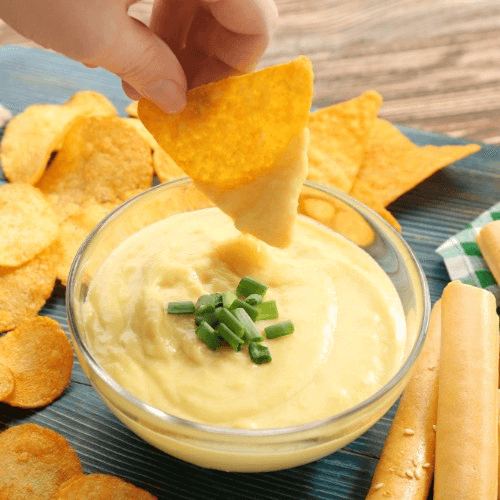 Cheese Dip and Chips
