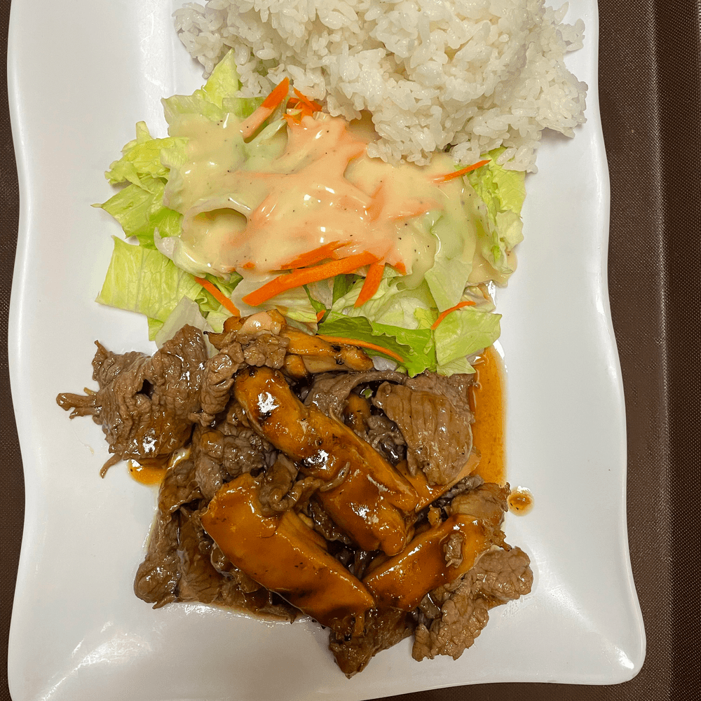 Ck & Beef Teriyaki