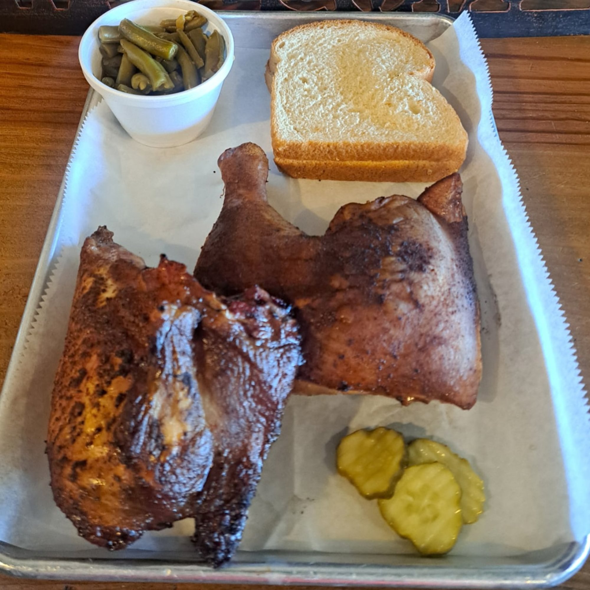 1/2 Chicken Plate