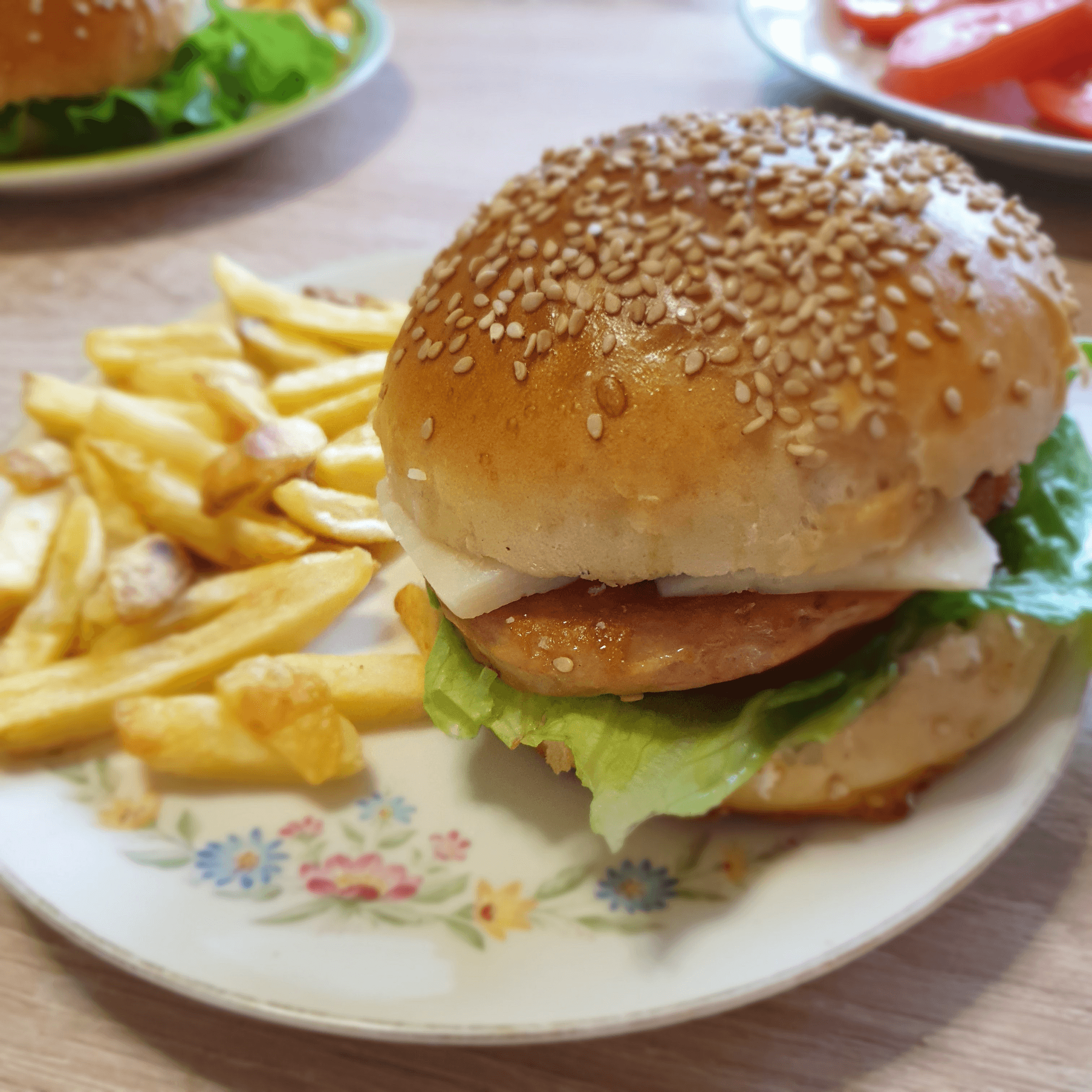 Kids Hamburger & Fries