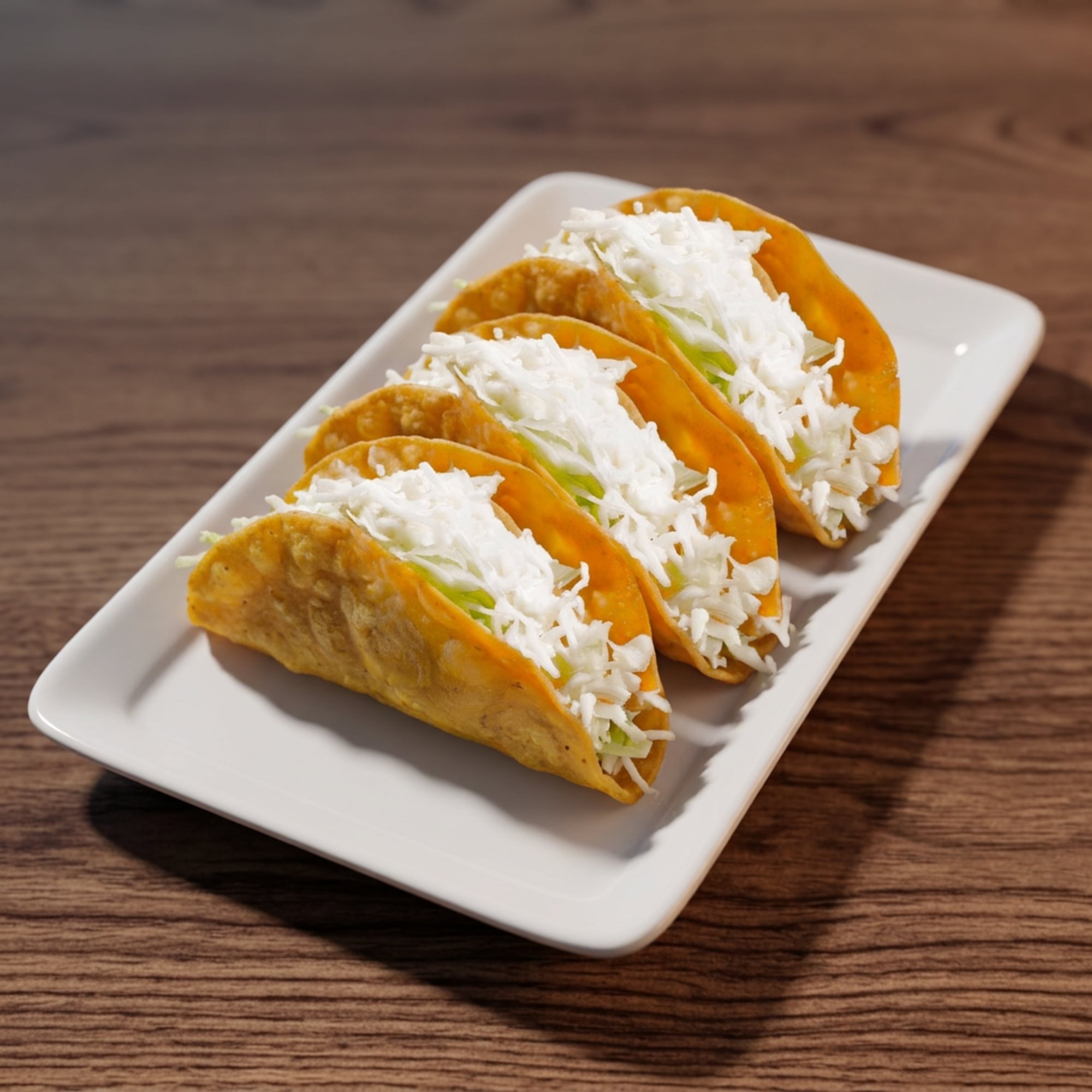 3 Crispy Chicken Tacos Plate