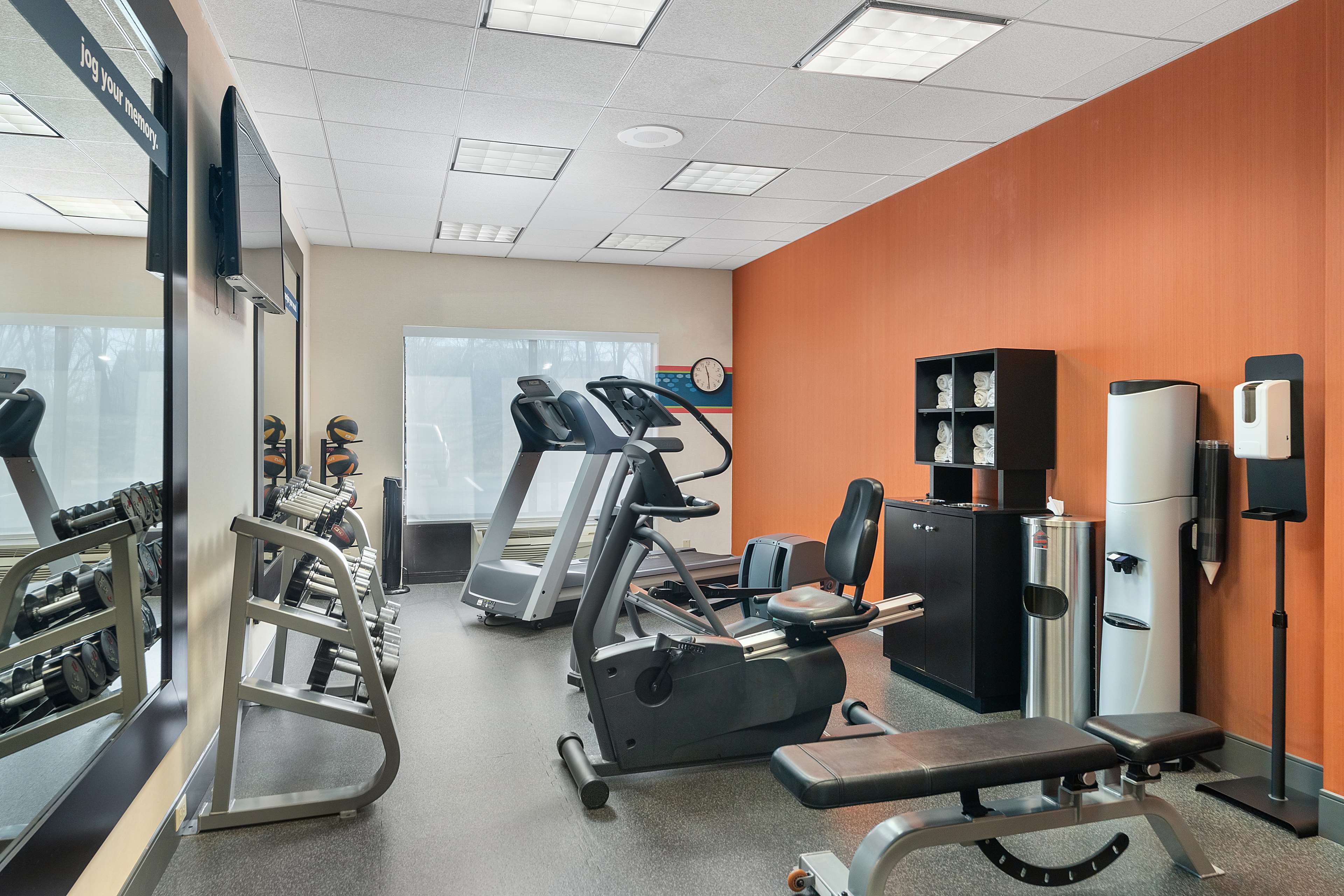 Health club  fitness center  gym