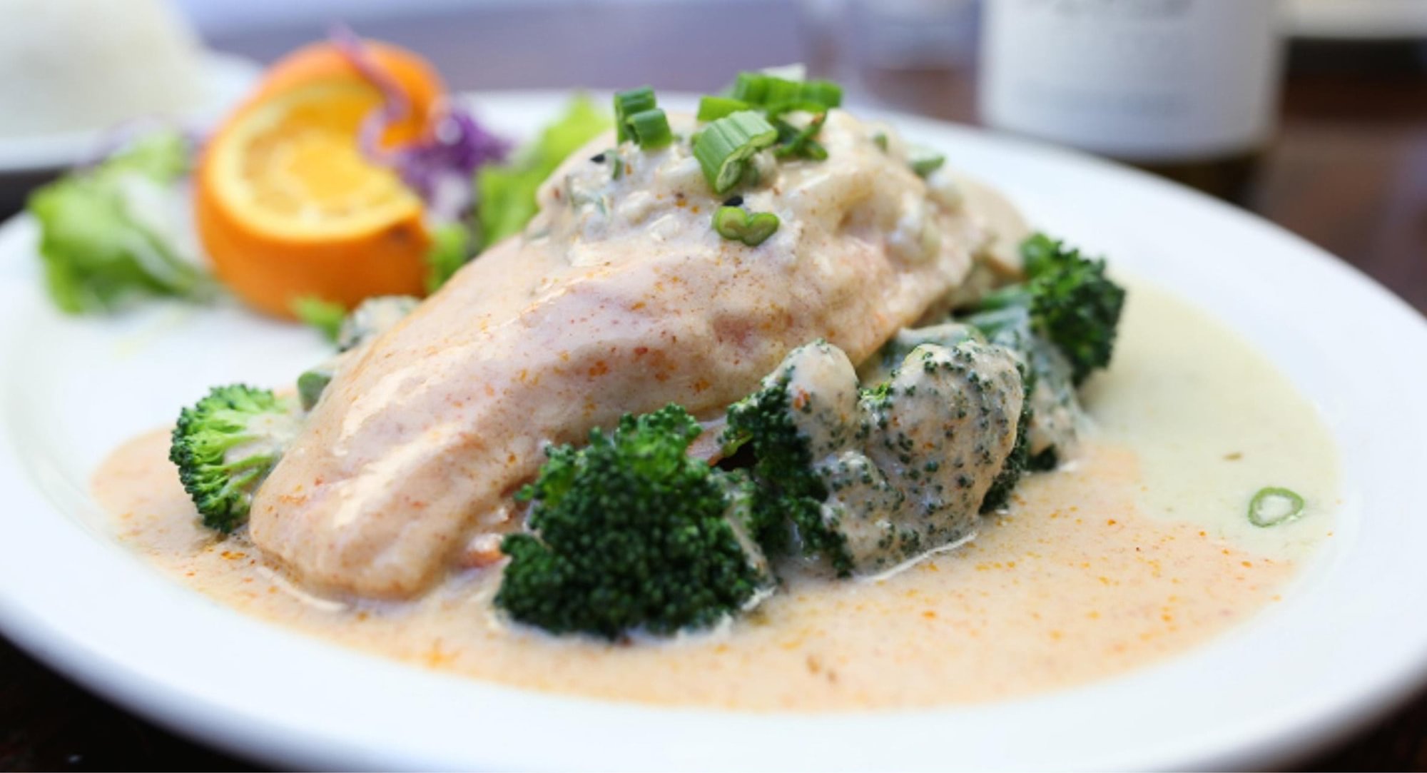 Sesame Stuffed Salmon