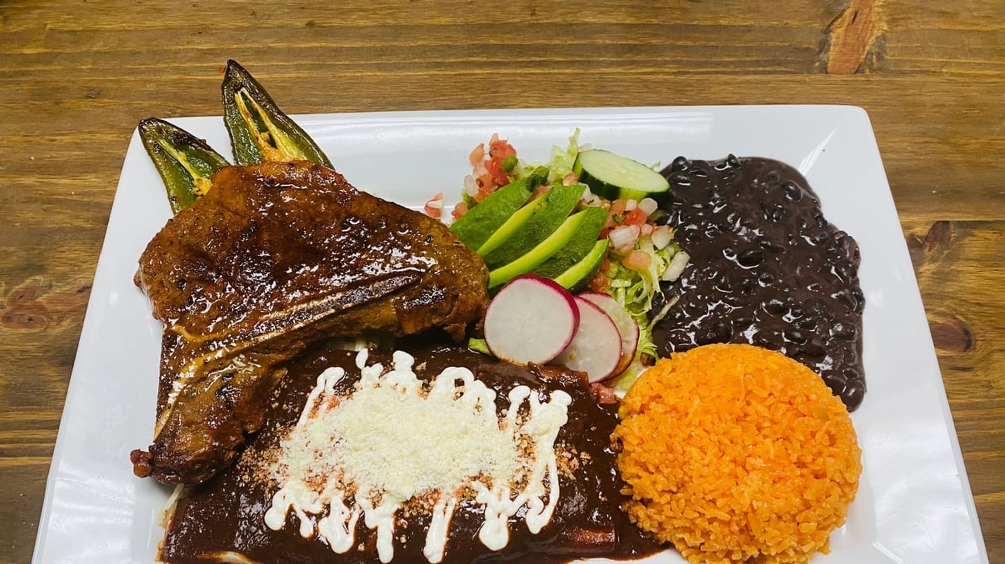 Bandeja Poblana Dinner