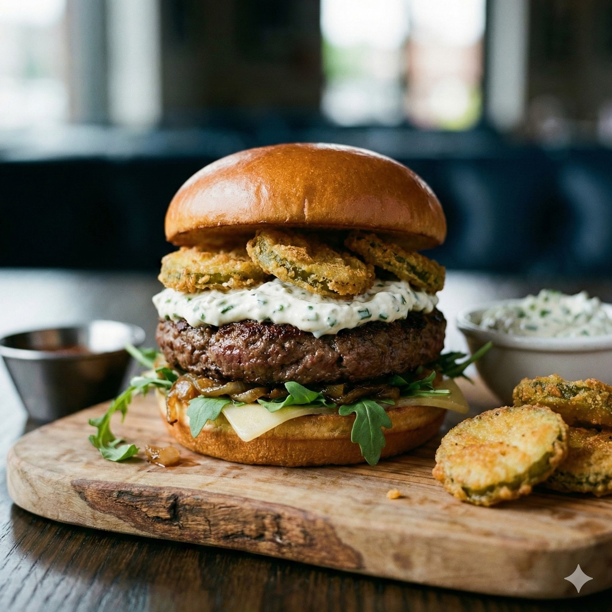 "Baby You Can Chive My Car" Burger
