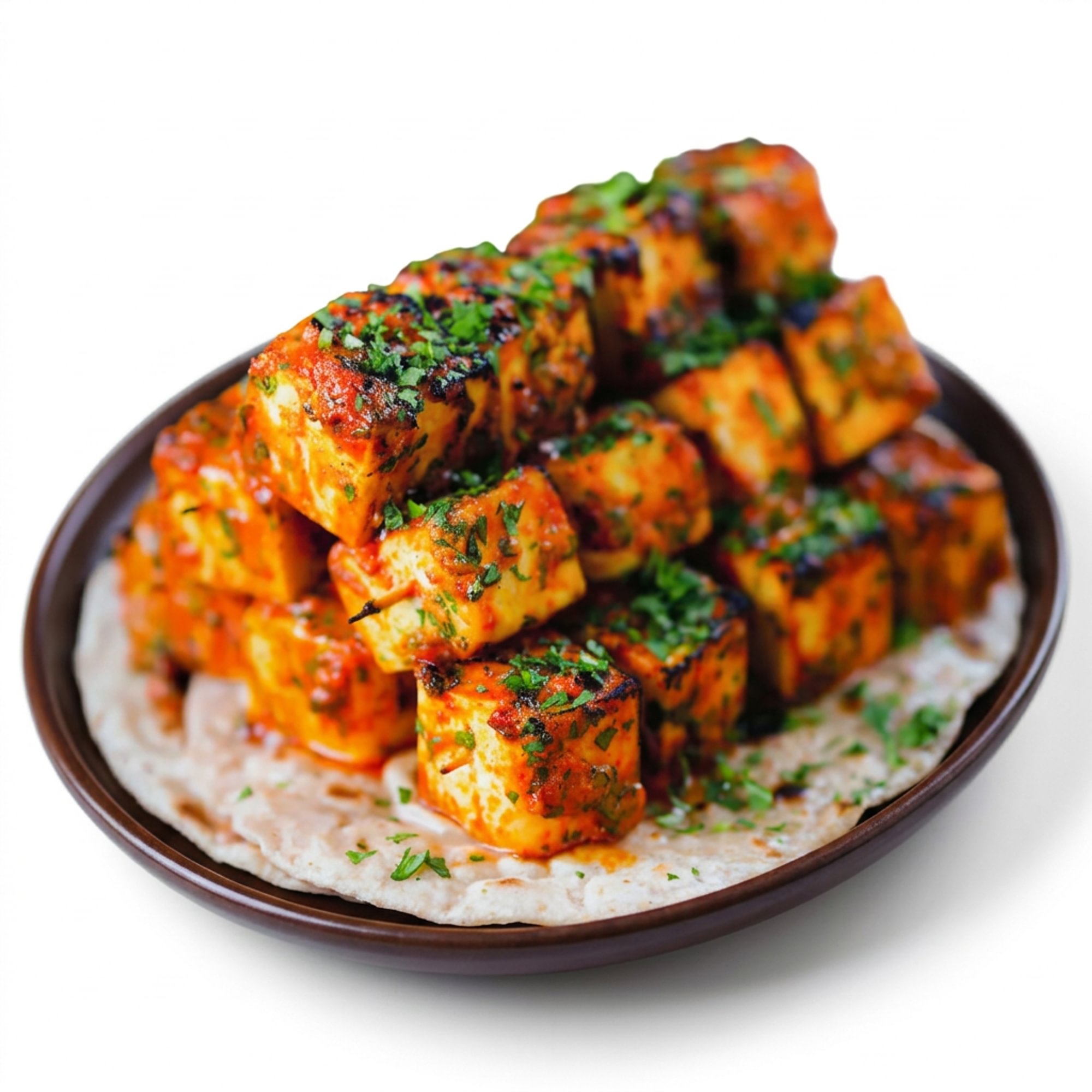Tandoori Paneer Tikka Skewers