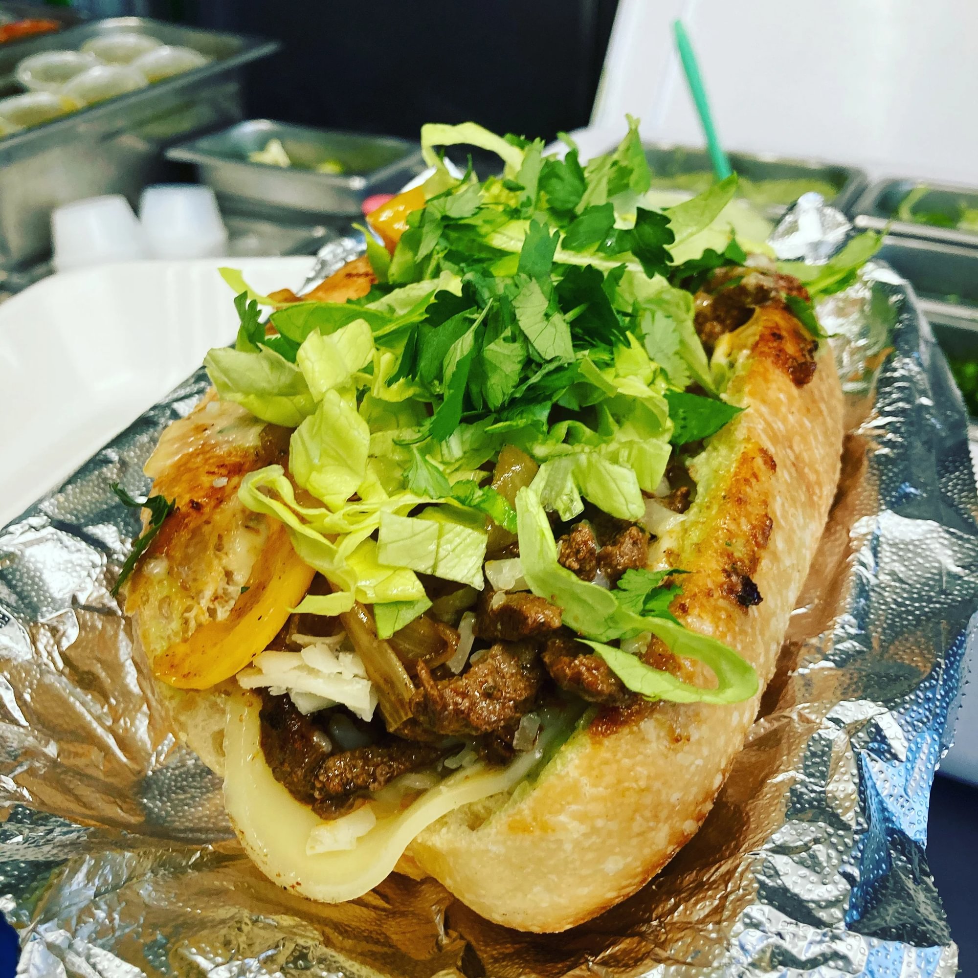 Beef Cheesesteak Sandwich