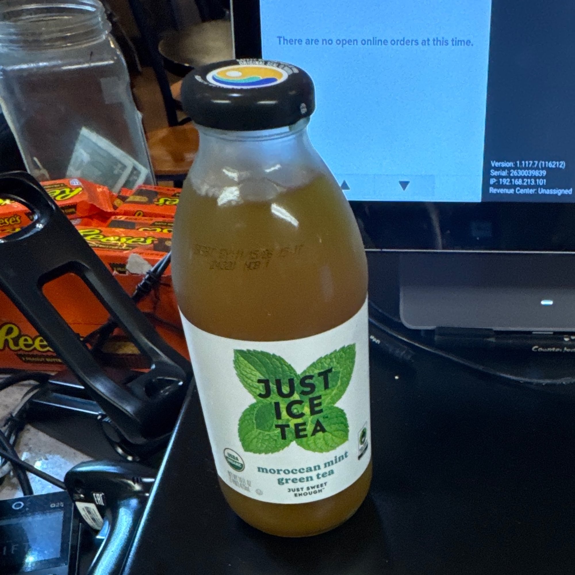 Just ice tea org. mint green tea