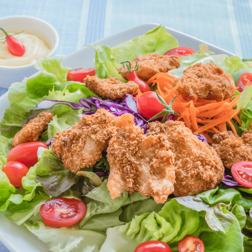 Crispy Buffalo Salad