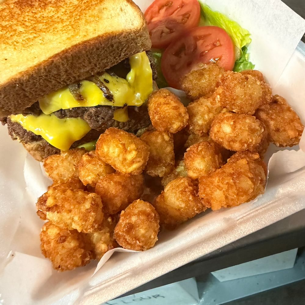 Grilled Cheese Burger Meal