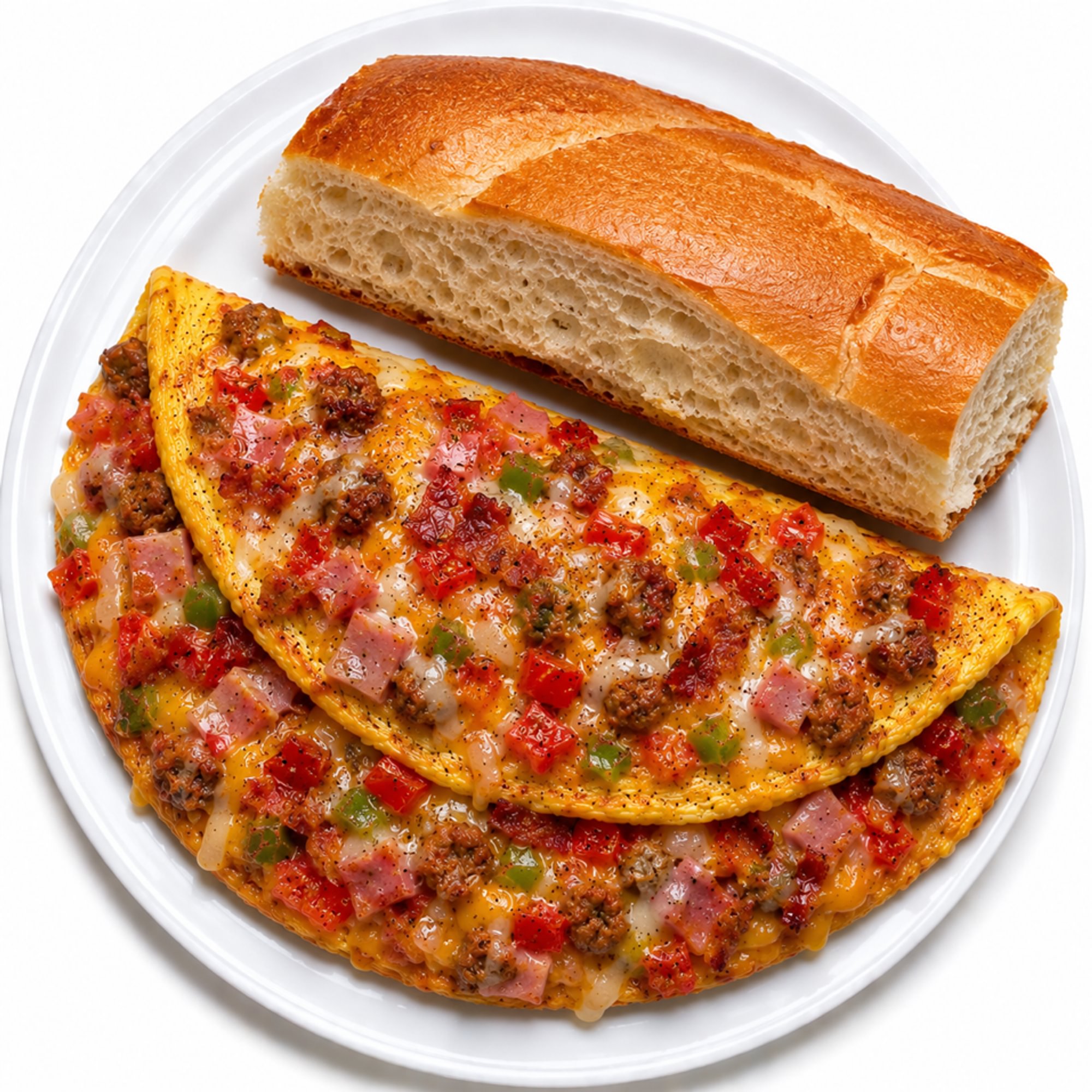 Mambo Omelette with Toast