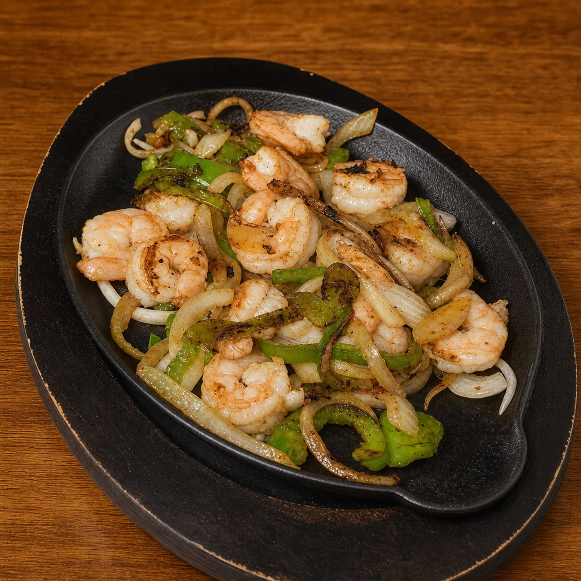 Shrimp Fajitas