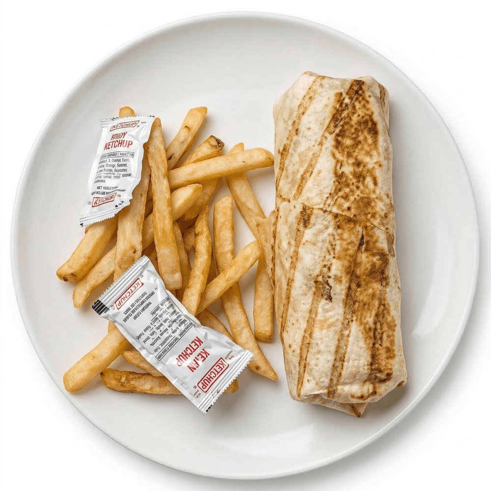 Chicken Cheesesteak Wrap