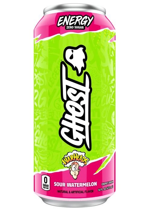 Ghost Energy Warheads Sour Watermelon 16oz