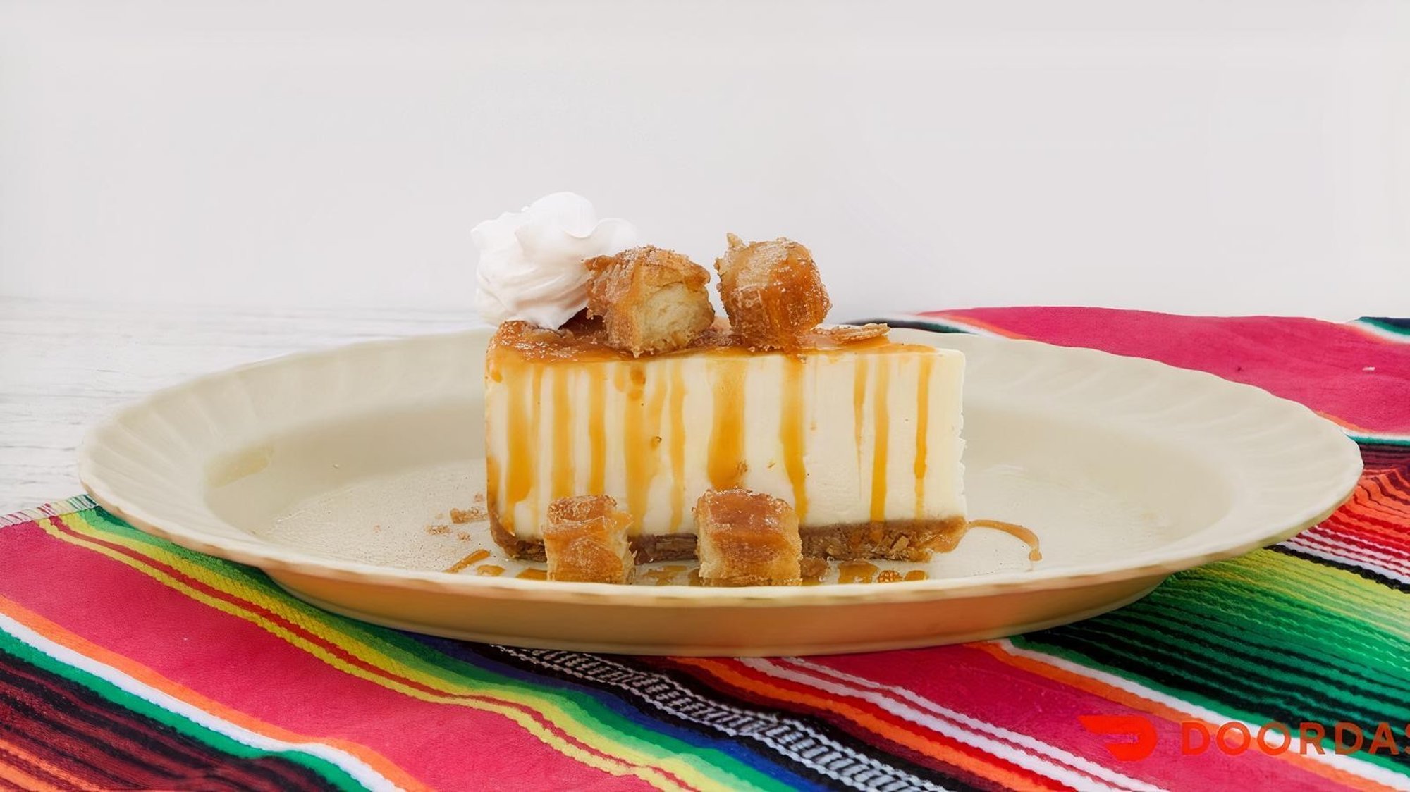 Churro Cheesecake Slice