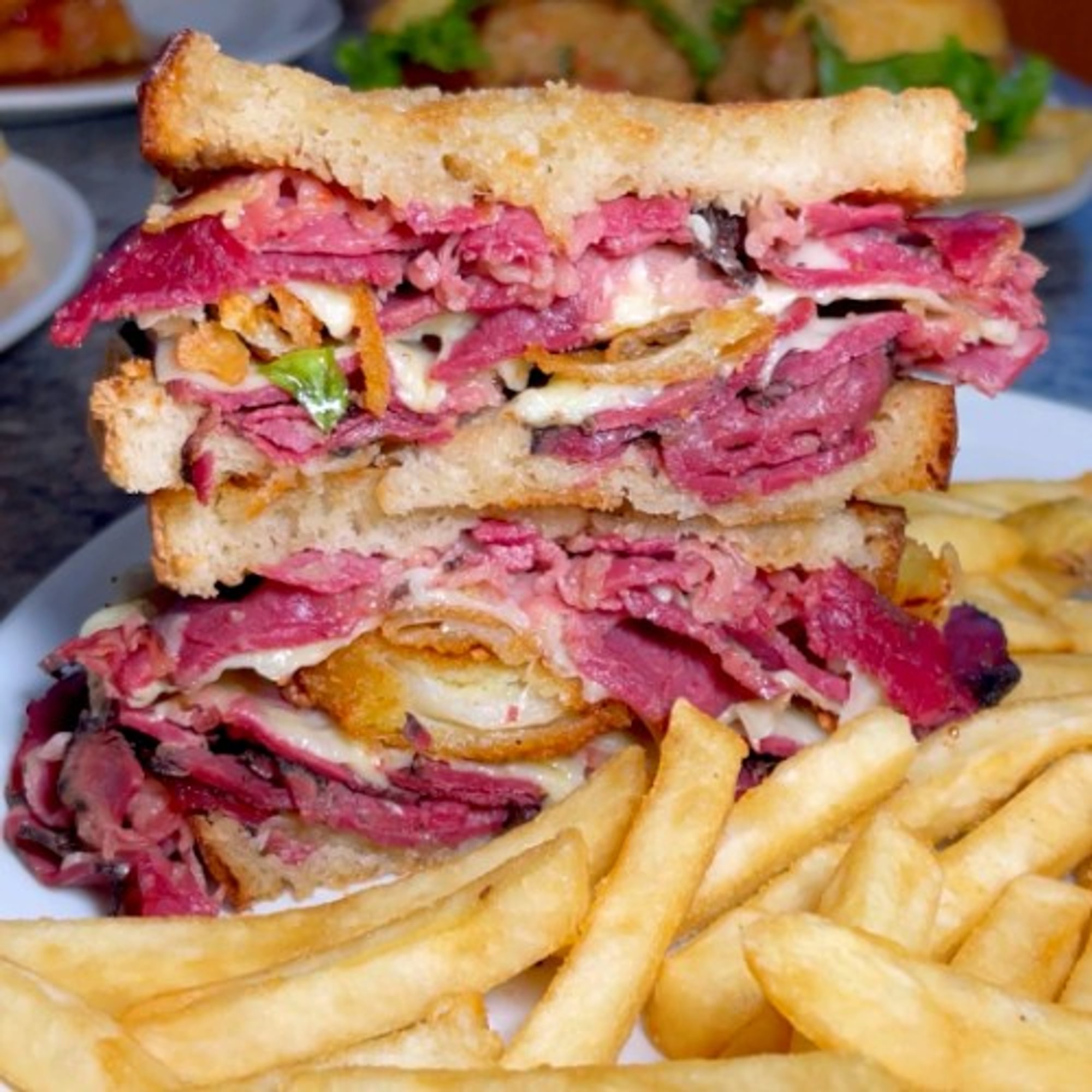 Hot Rueben Sandwich