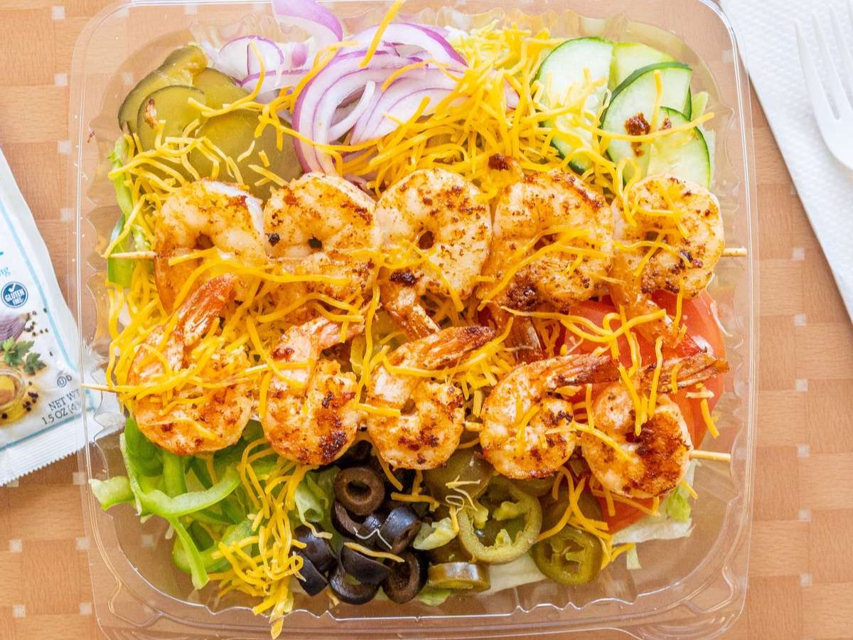 Grilled Shrimp Salad