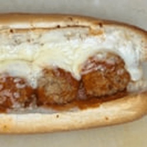 Meatball Parmigiana Sub