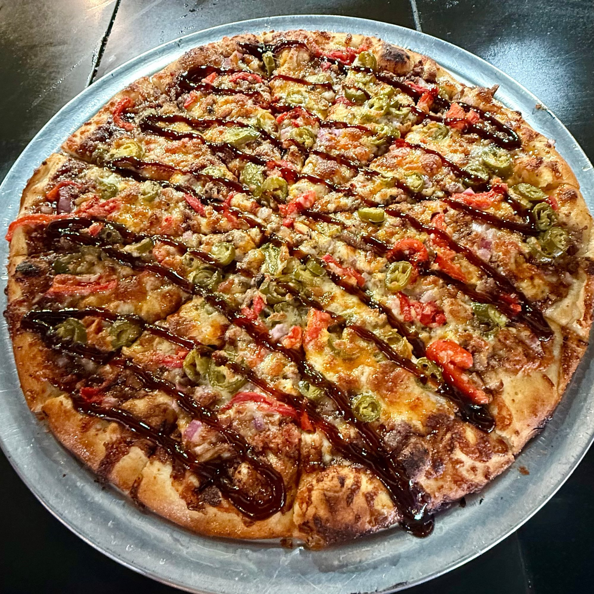 Two Smoked Boagies Pizza
