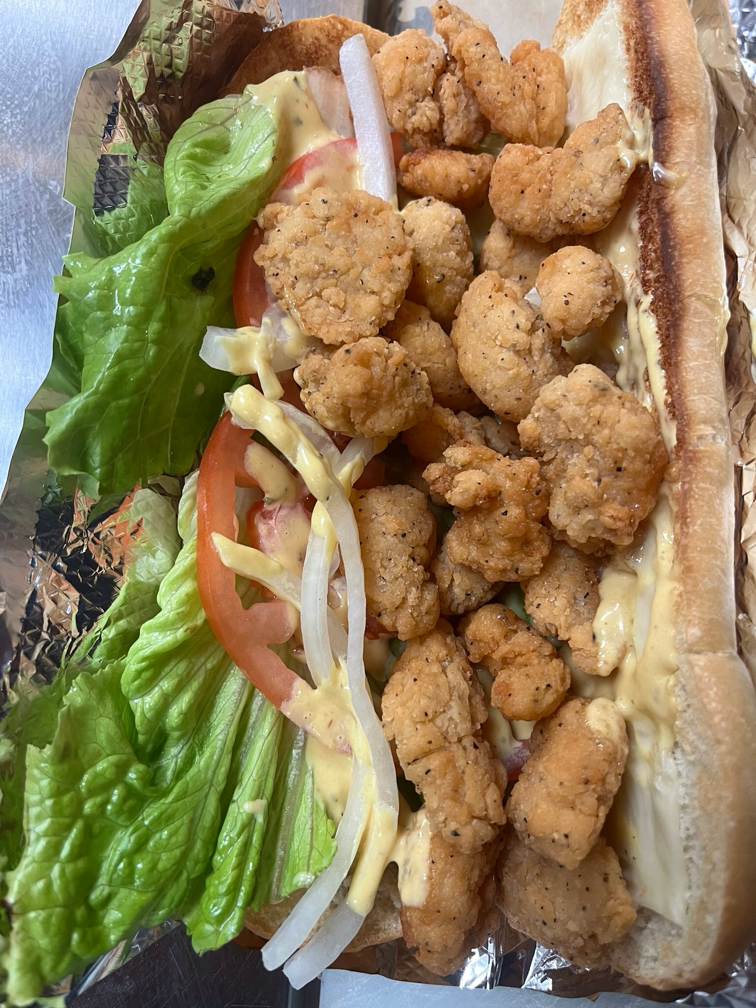 Shrimp Sandwich