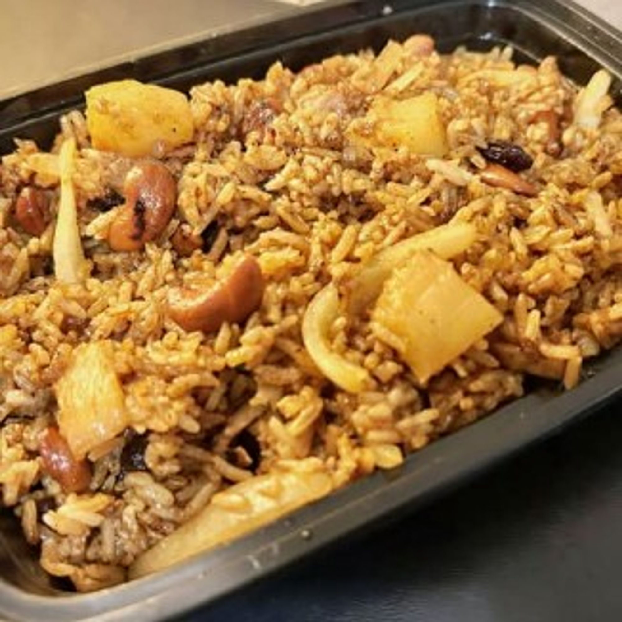 Vegan Pineapple Fried Rice