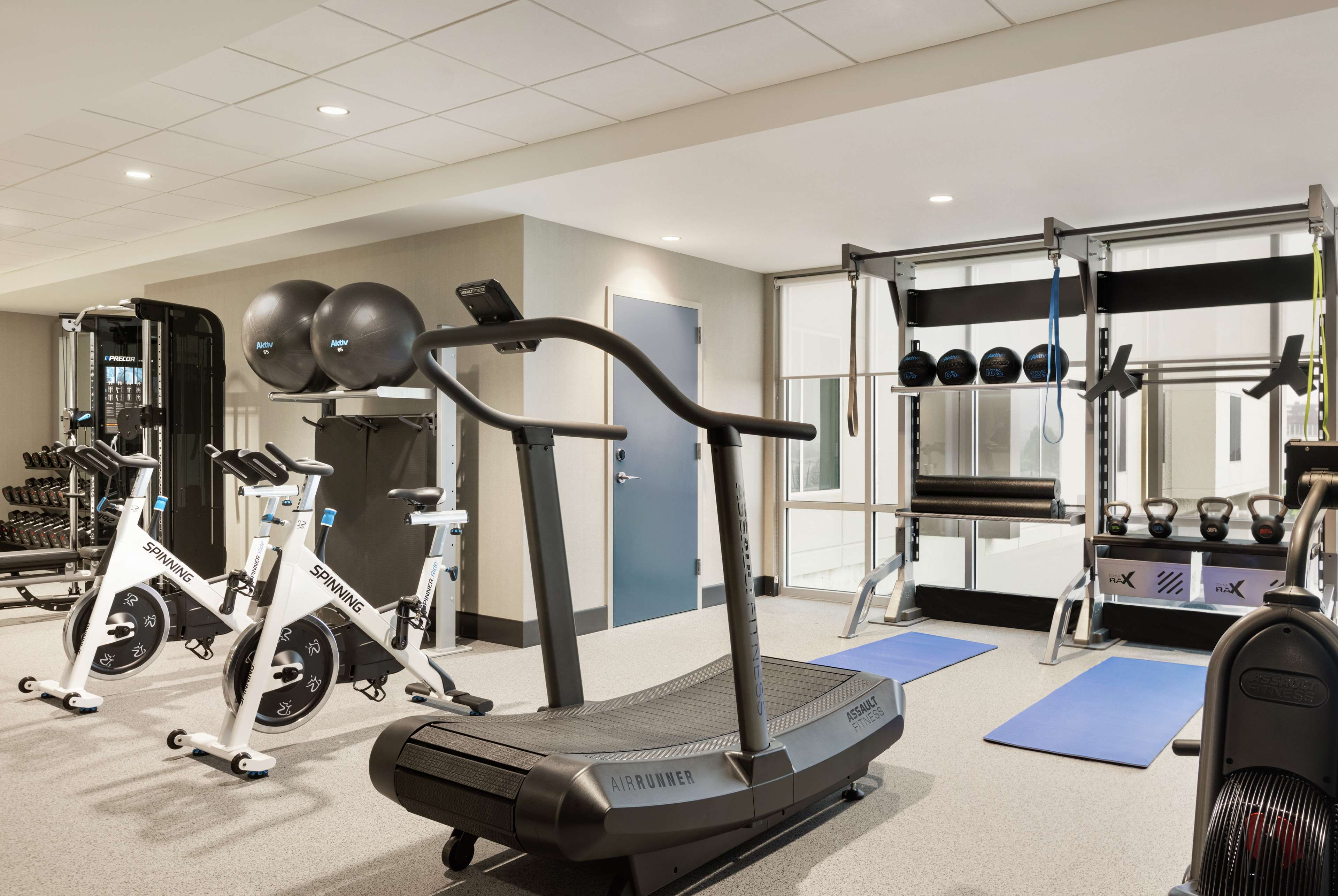 Health club  fitness center  gym