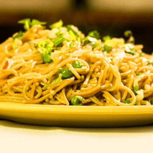 Bucket Egg Hakka Noodles