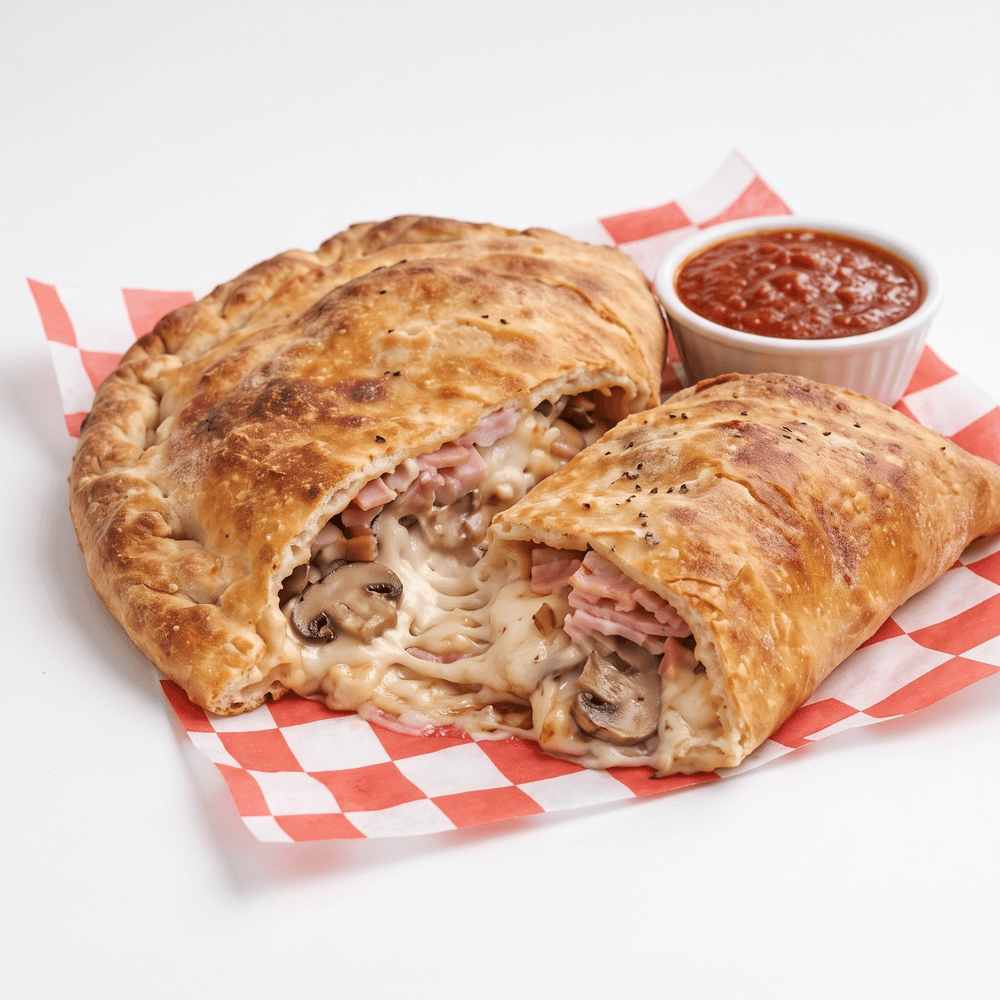 Mozzarella Cheese & Ham Calzone