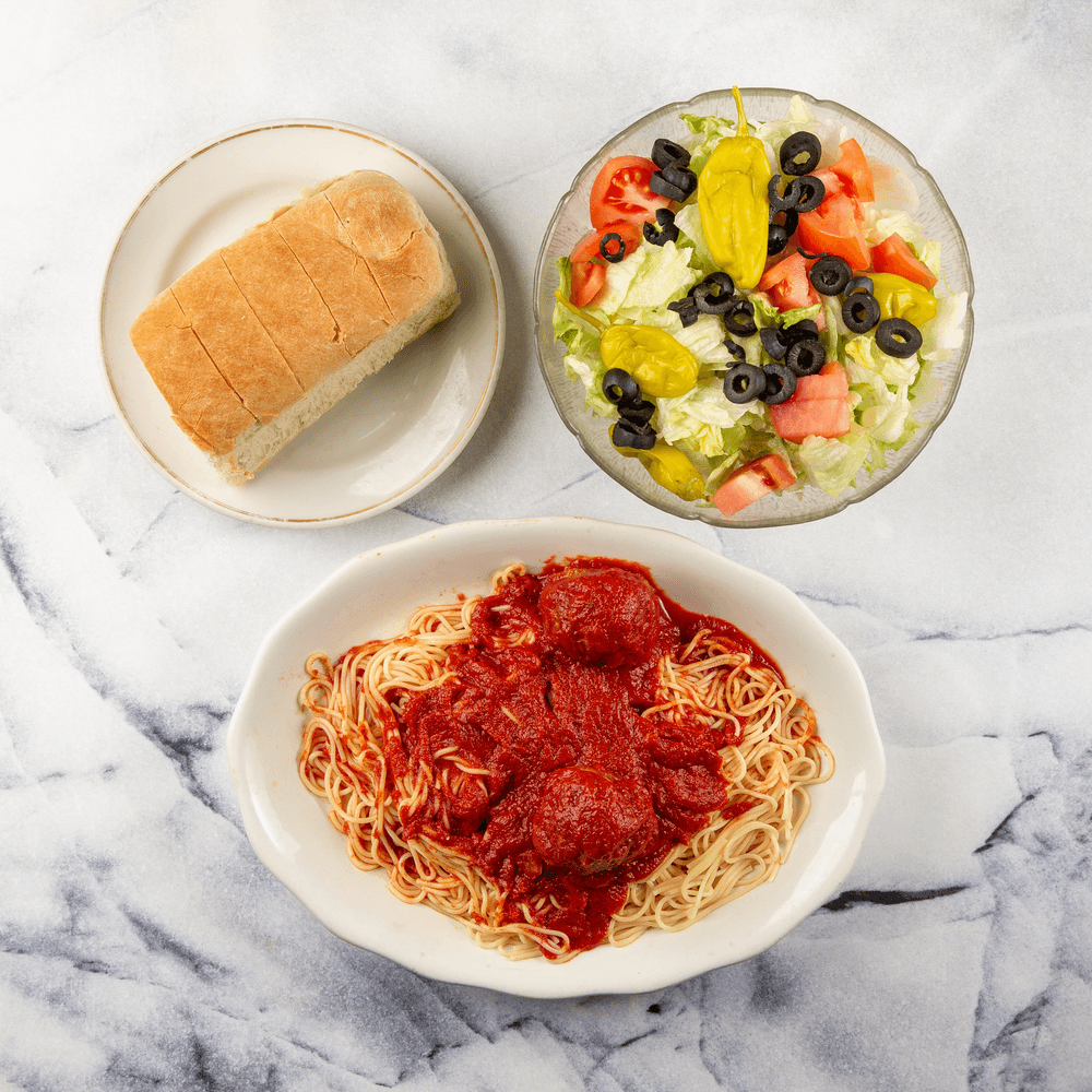 Spaghetti & Handmade Meatballs
