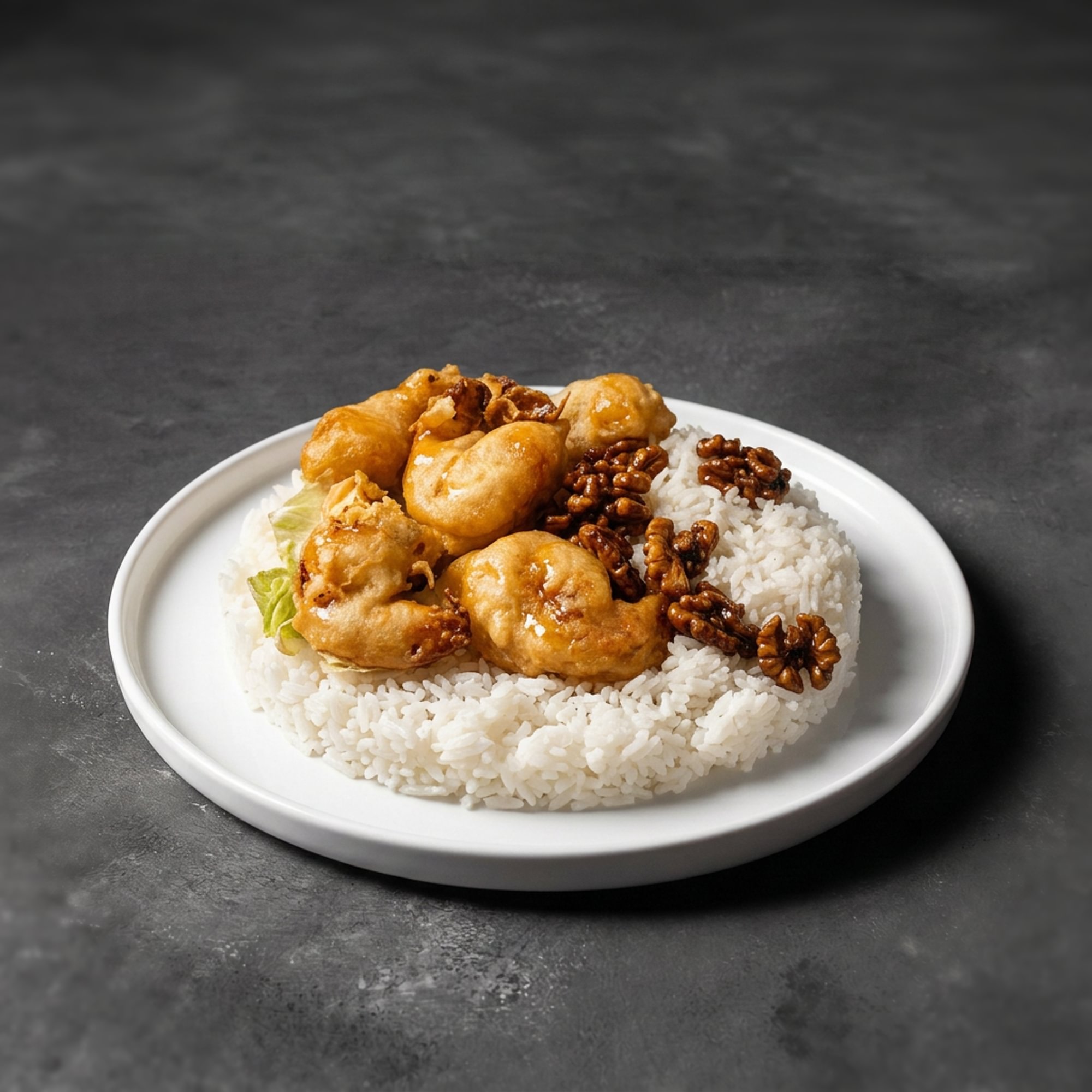 Shrimp w/Honey Walnut (Dinner Combo)