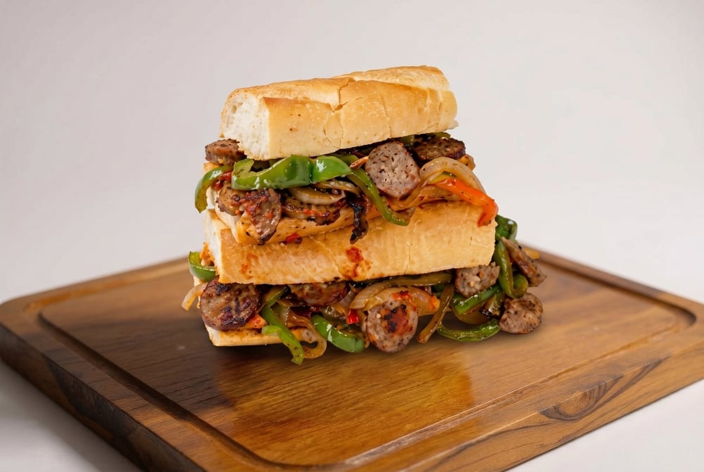 Sausage & Peppers Hero