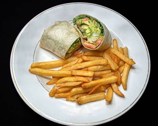Shrimp Cilantro Wrap