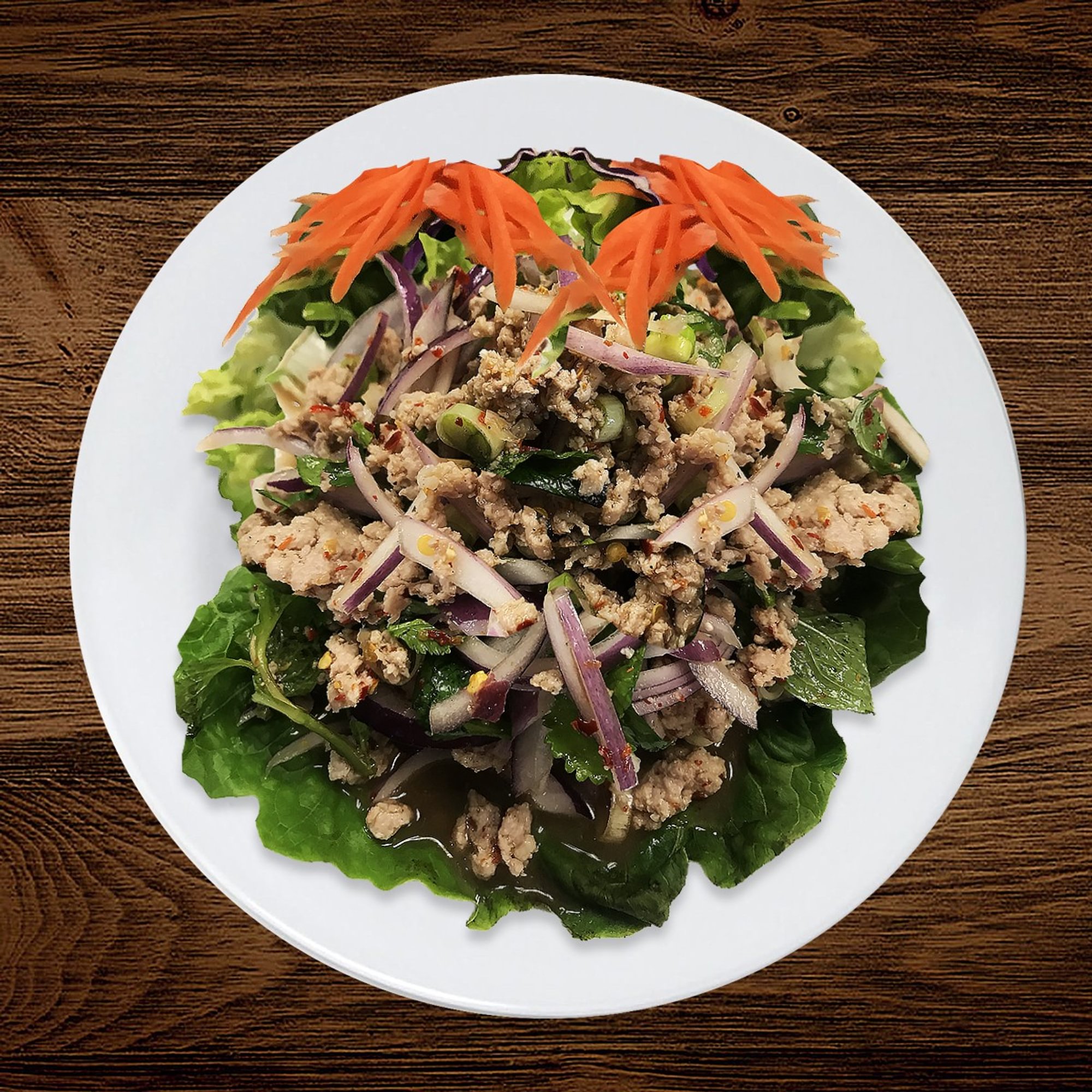 Larb Salad Ground Chicken or Tofu